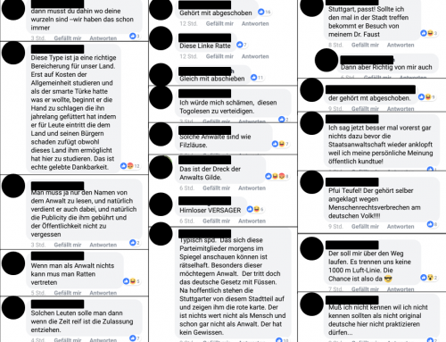 Solidarität mit Engin!